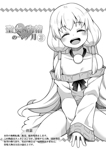 [Negoya]Seijo no Naisho no Ichikagetsu 3 cover