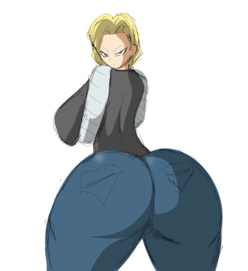 [ZDaddyEcchi] Android 18 Blacked (Dragon Ball Super) cover