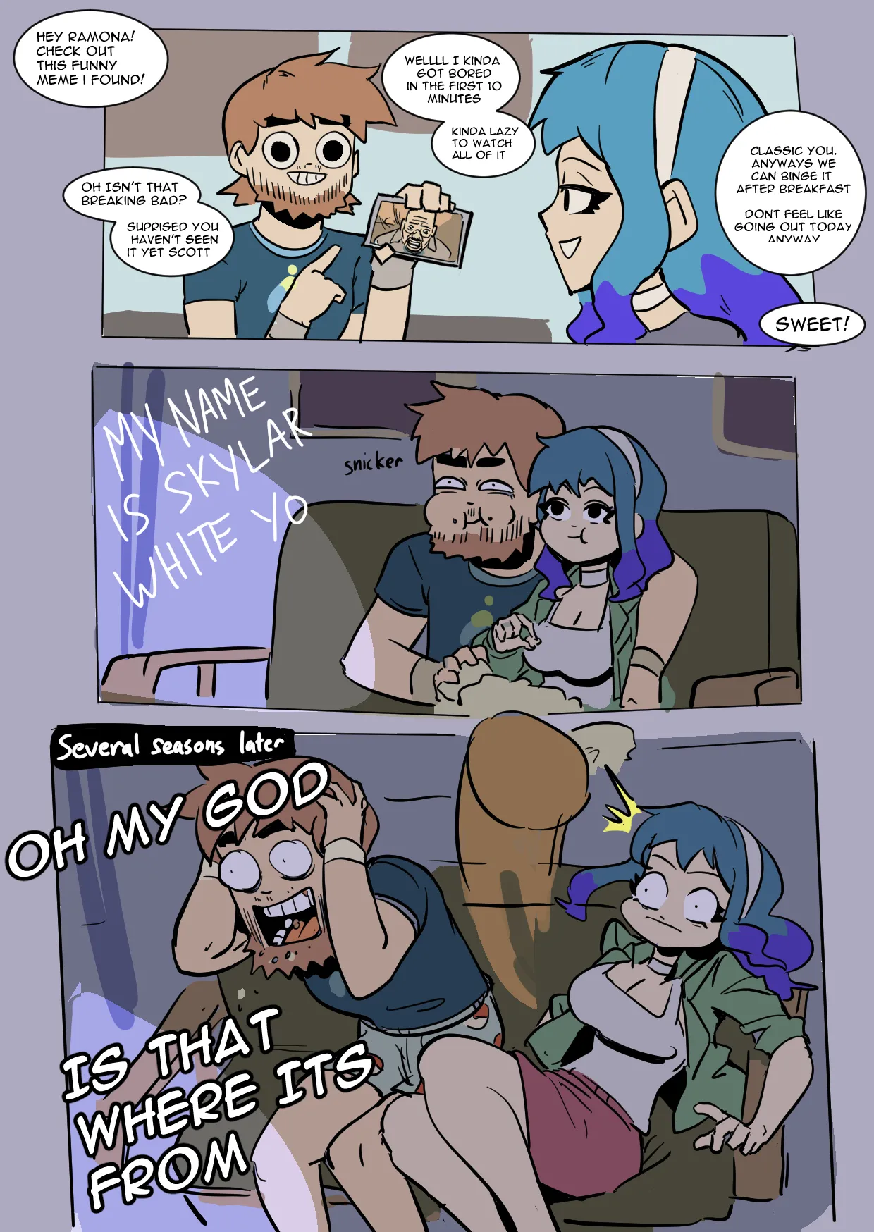 Scott Pilgrim page 8 full