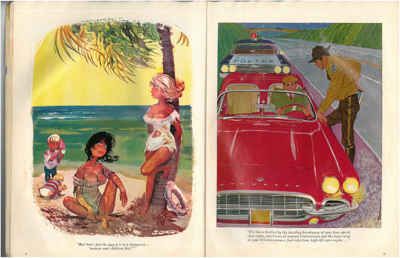 The Playboy Cartoon Album 2 page 8 full