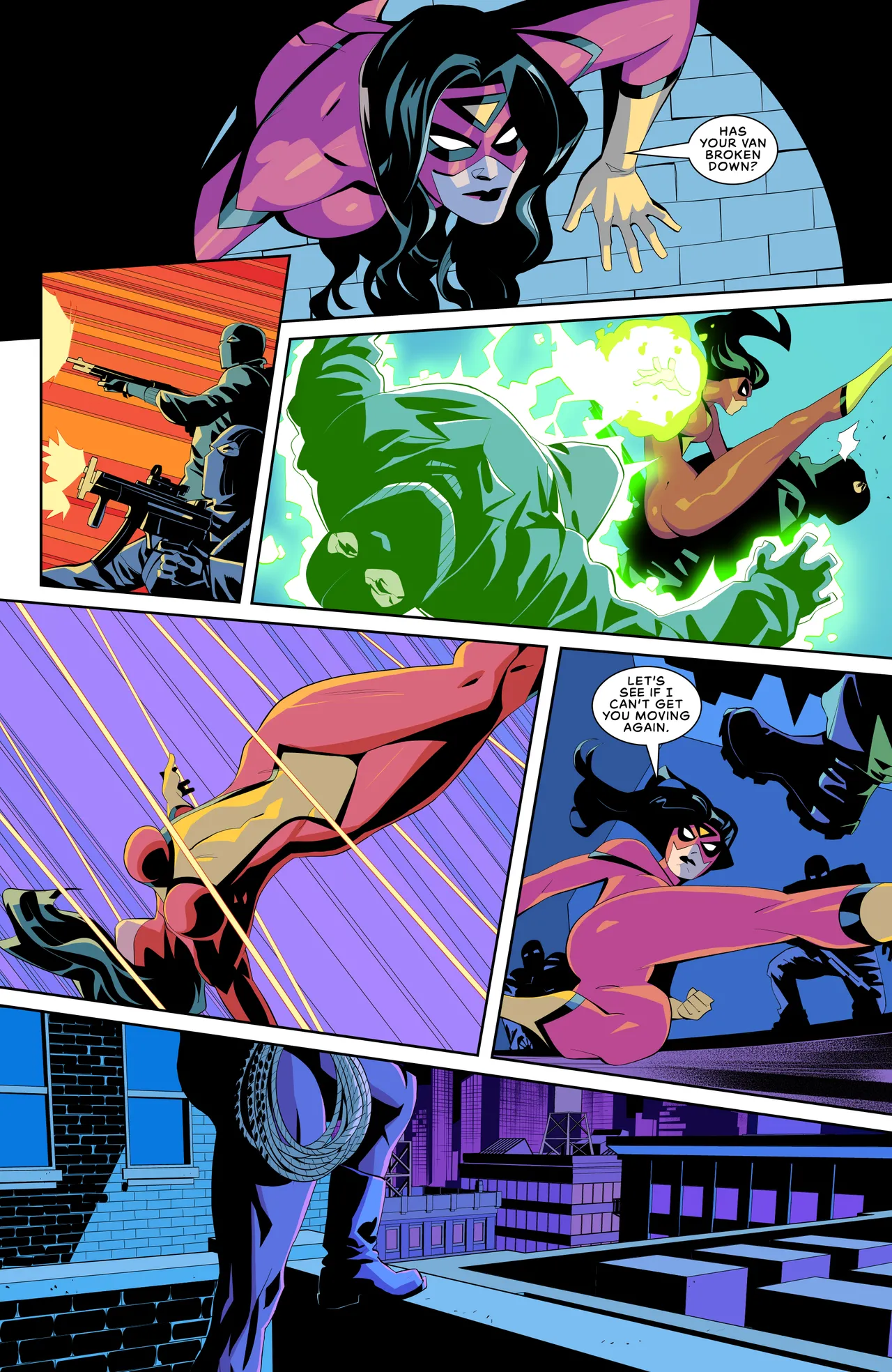 Spider-Woman - Return of Hangman Part 1 page 12 full