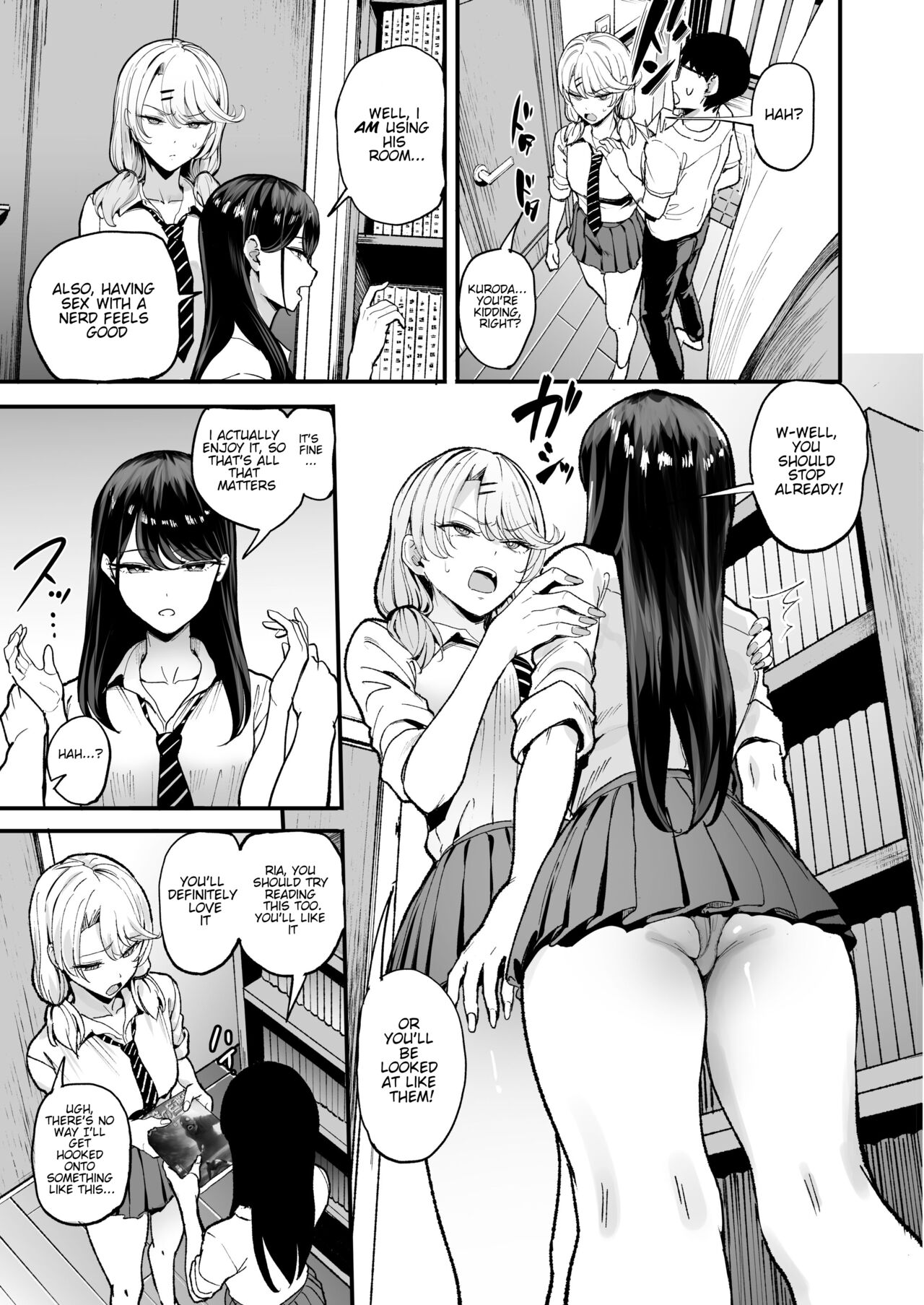 Iribitari Gal ni Manko Tsukawasete Morau Hanashi 3 - The Gyaru I Hang Out with Lets Me Use Her Pussy 3 page 6 full