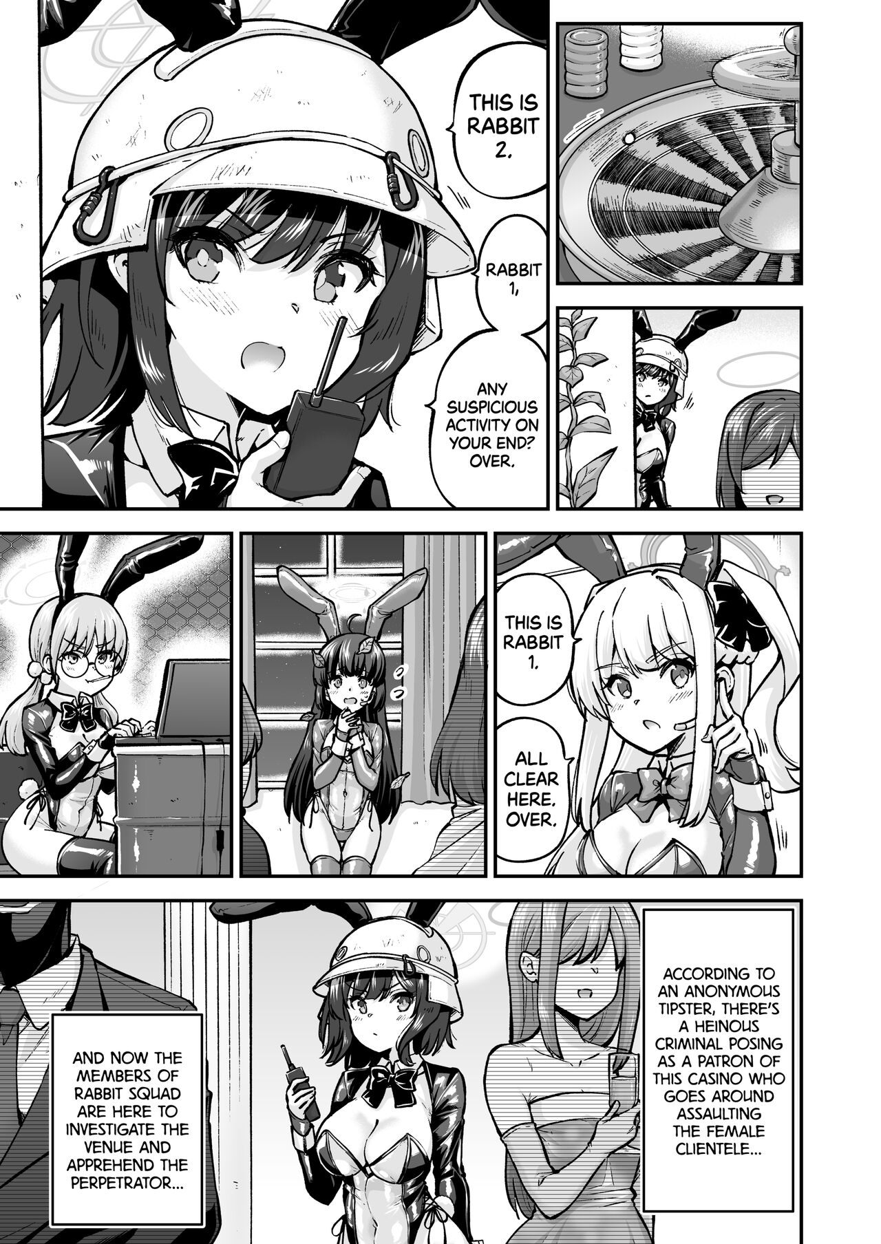 Sennyuu Ninmu Usagi wa Ofuro ni Hairitai | The Undercover Rabbit Really Wants to Take a Bath page 2 full