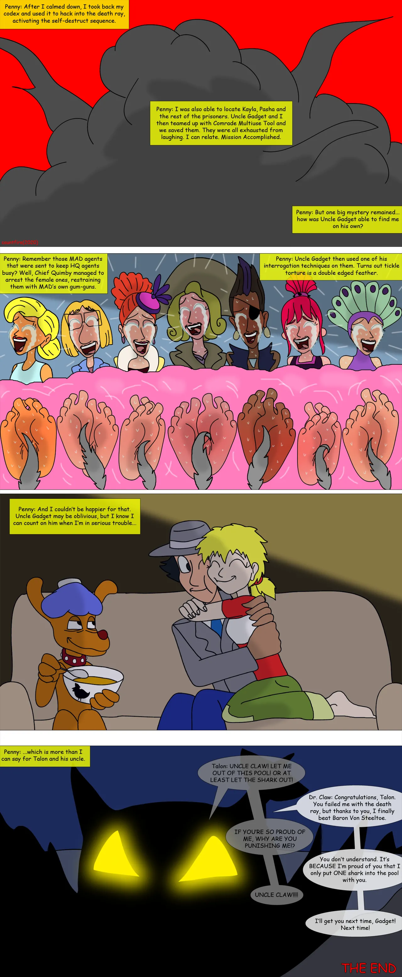 Countfire - A Penny Tickled page 9 full