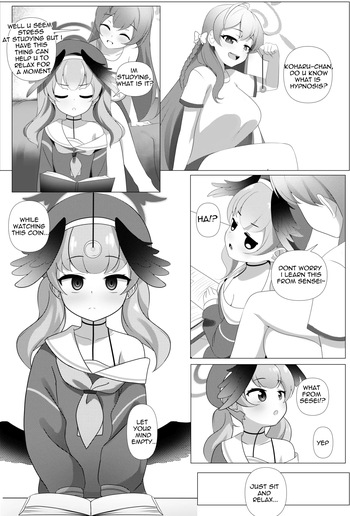 [Maozi Dan] Hanako x Koharu Saimin (Blue Archive) [English] cover