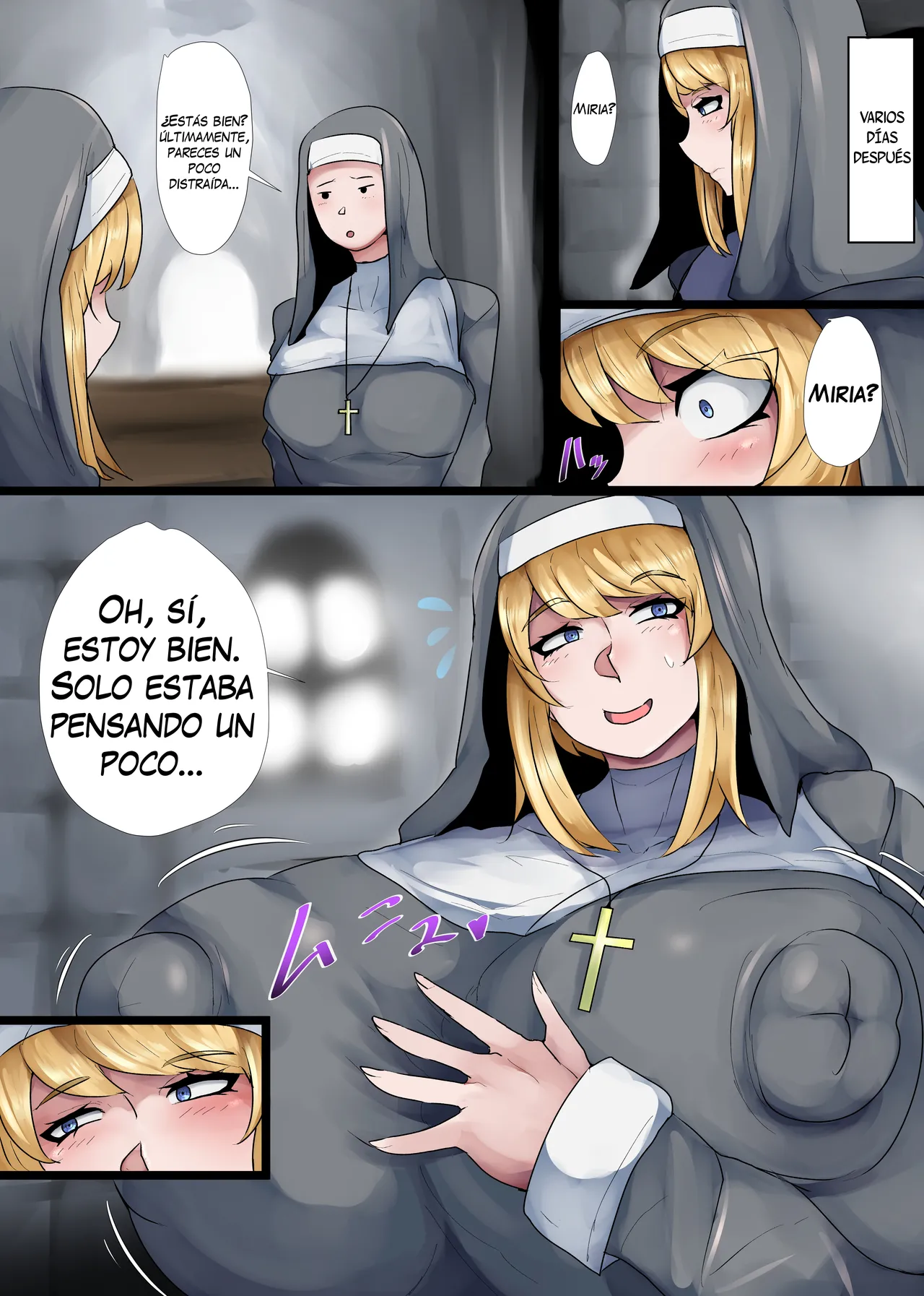 Bakunyuu Sister x Kyokon Goblin /  Hermana pechos grandes X gran polla duende page 11 full