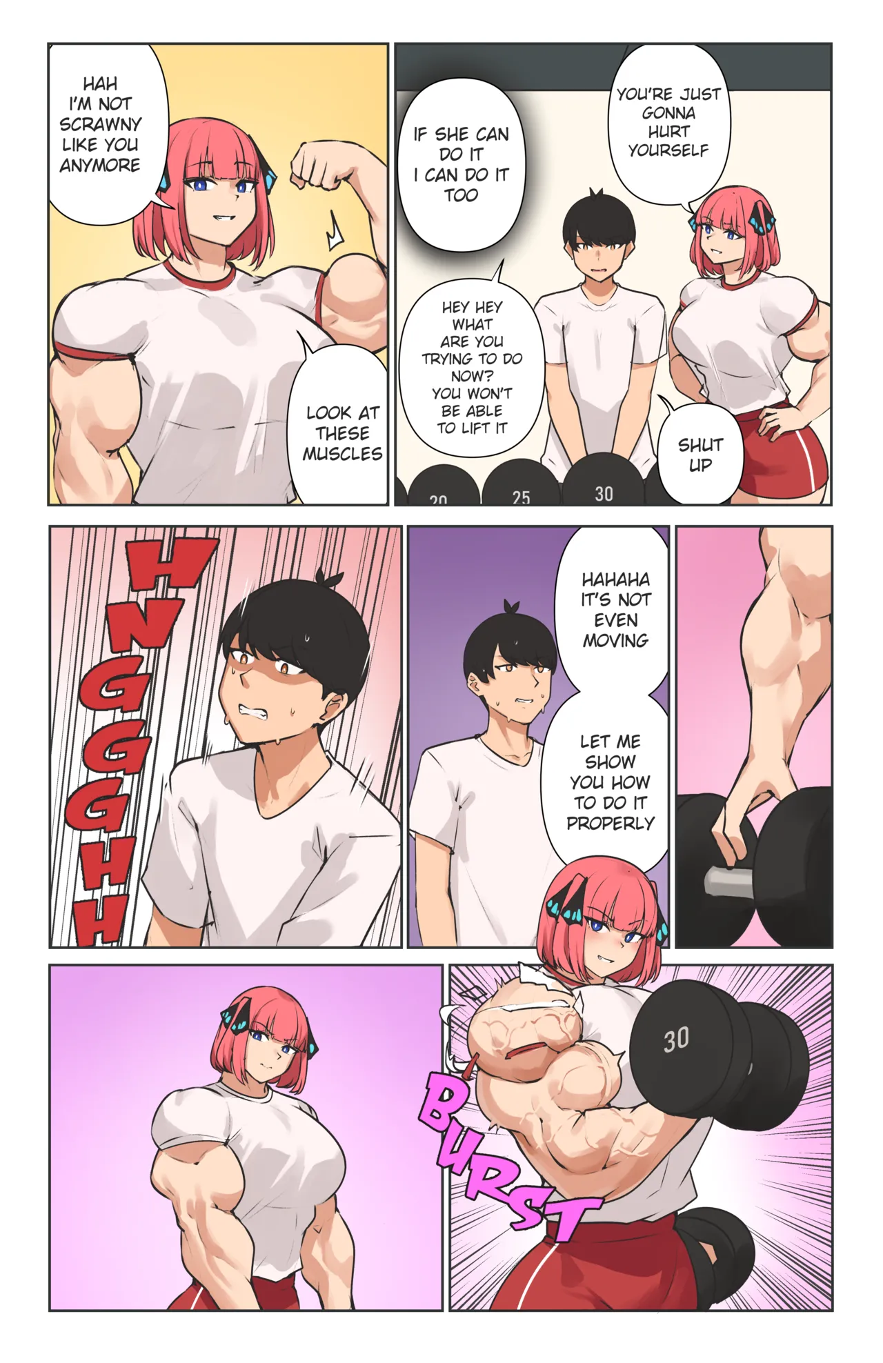 Quintessential Quintuplets Comic + Bonus comic page 6 full