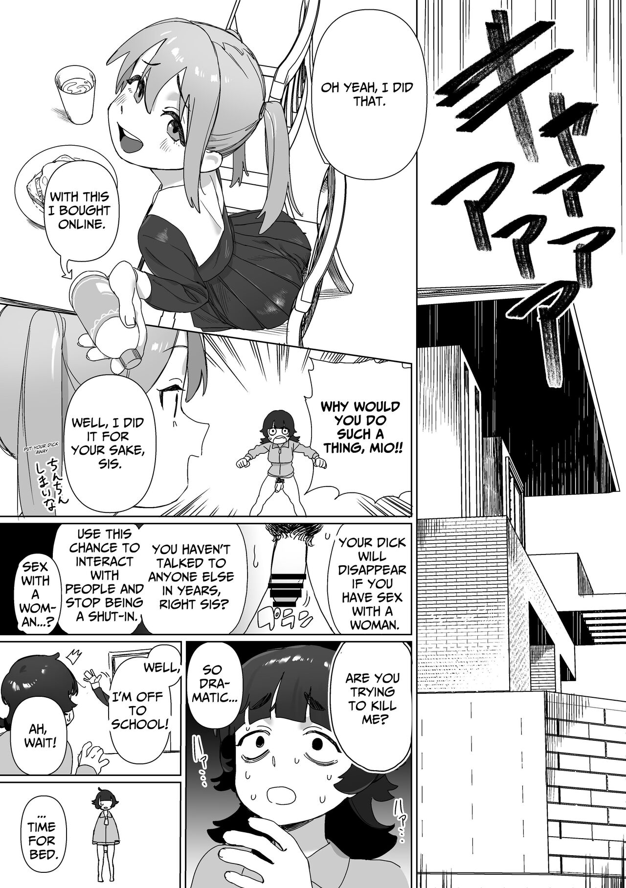 When My Shut-In Sister Grew a Dick page 4 full
