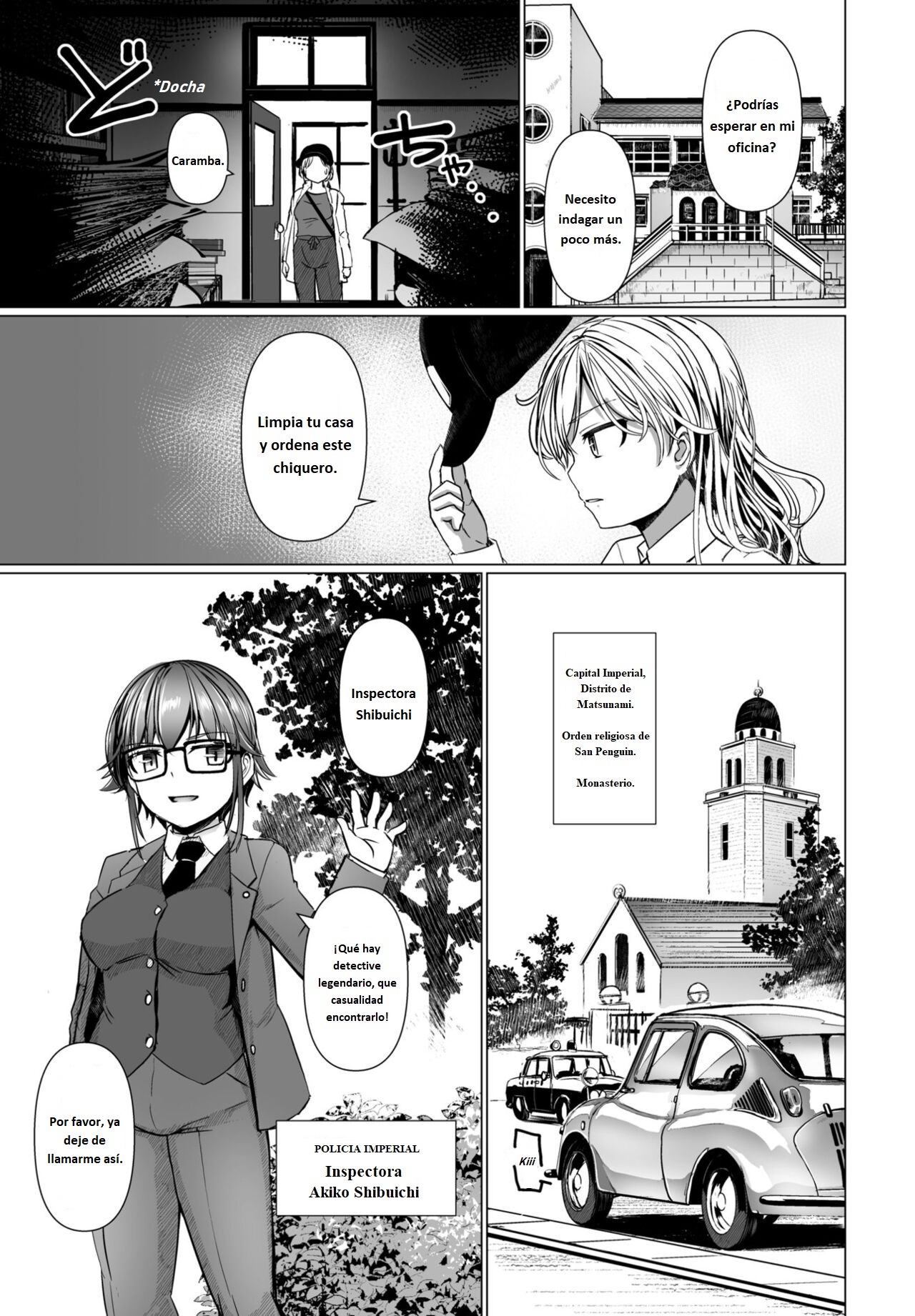 La hermosa ladrona fantasma ama al gran detective Cap.2 page 5 full