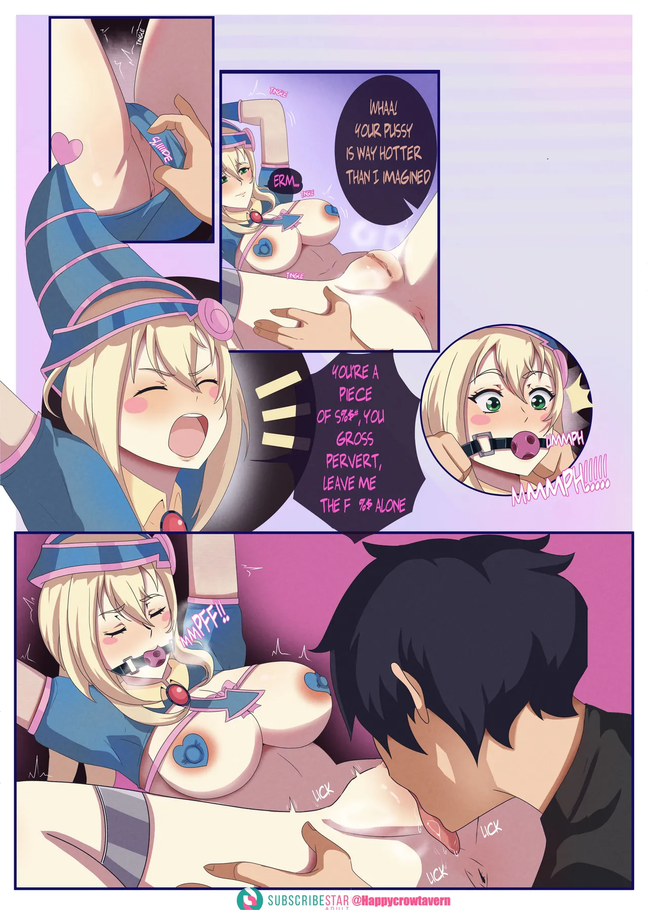 Dark Magician Girl Comic page 5 full