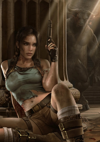 Lara & The Minotaur cover