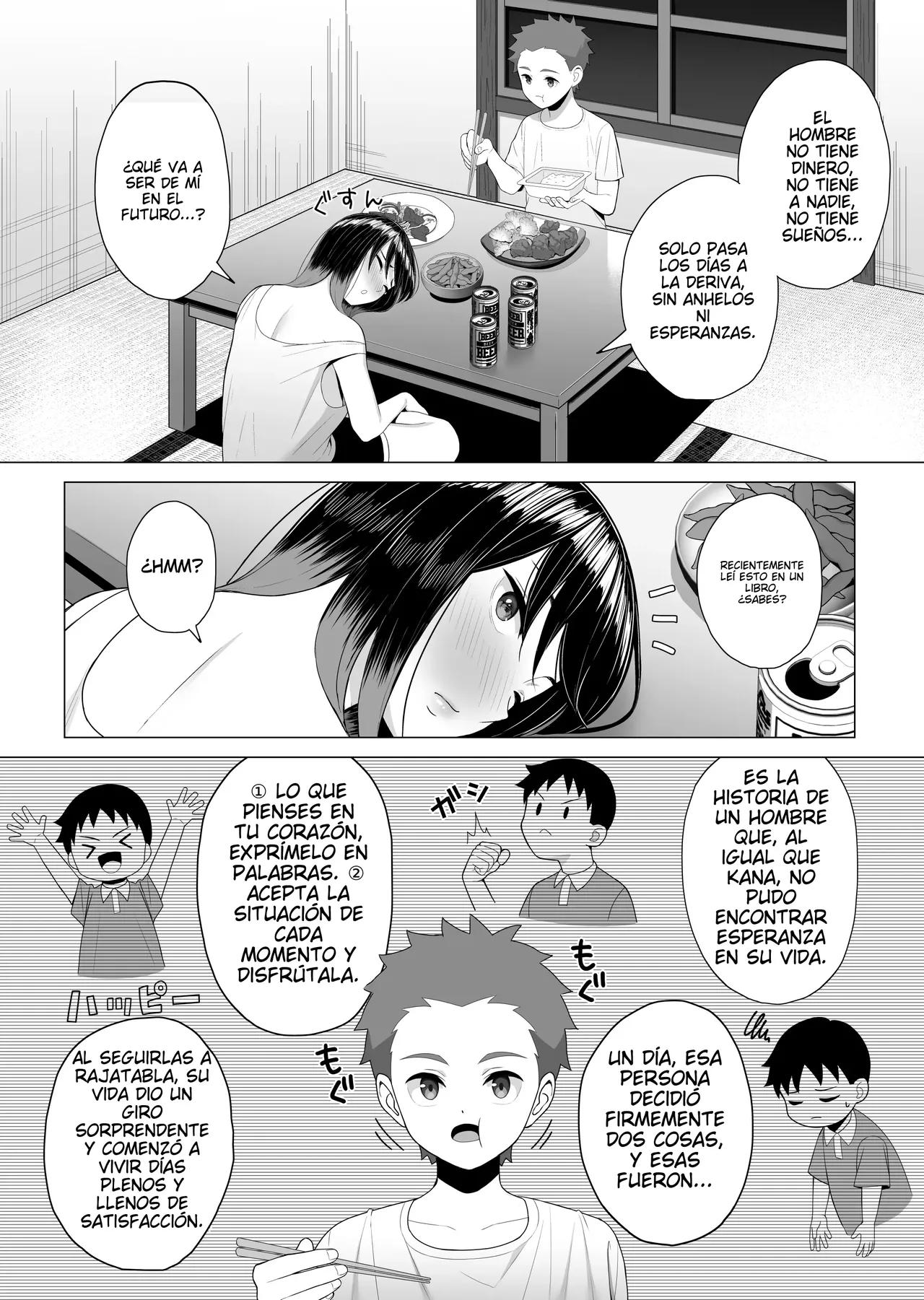Yopparai Nee-chan no Jinsei ga Kouten suru Koudou Henyou | Cambios de comportamiento que mejorarán la vida de una chica borracha page 7 full