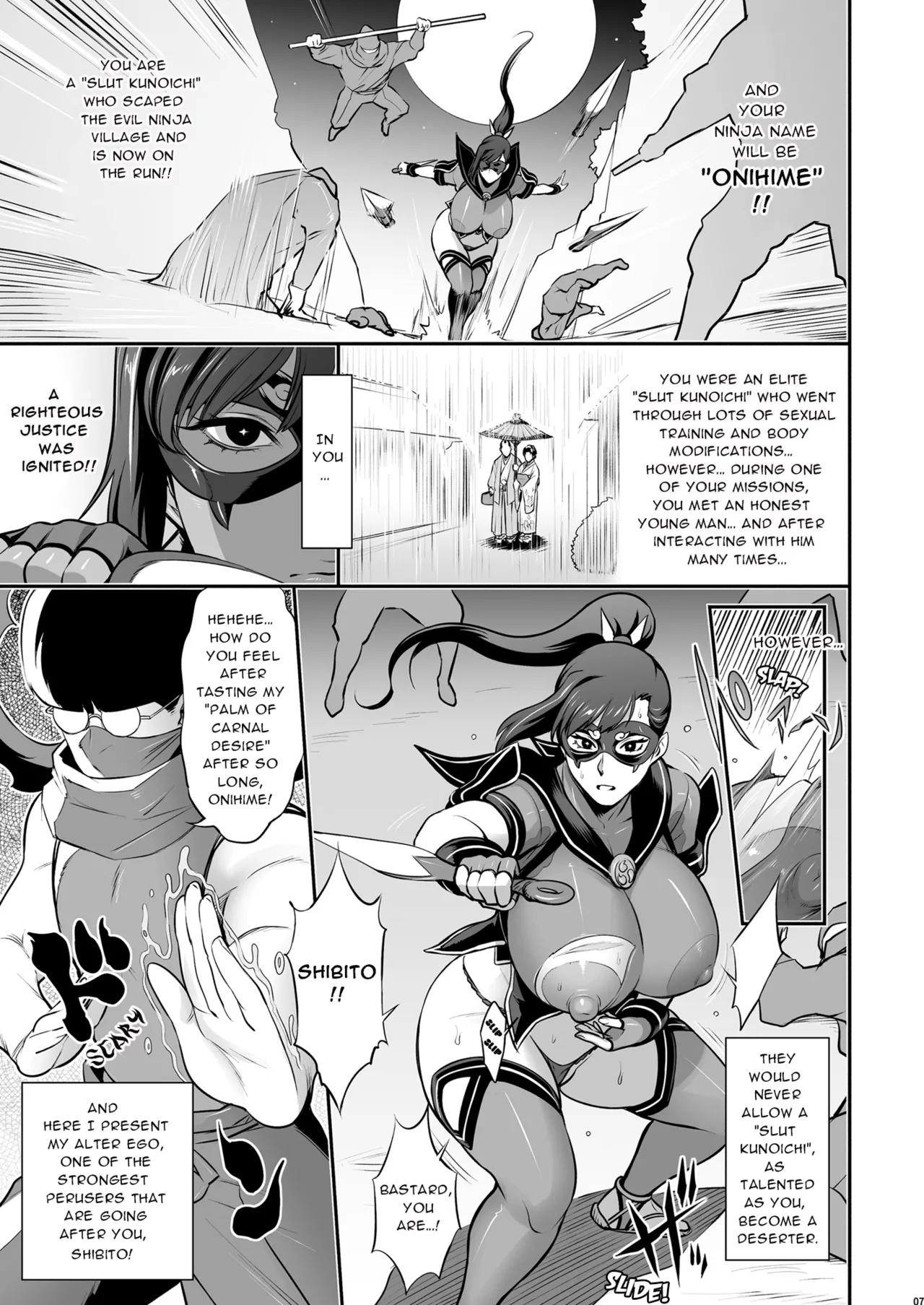 Nihon Mousou Mesu Kunoichi Ryoujoku Tan page 7 full