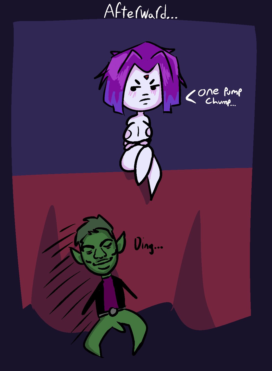 Raven playfighing page 7 full