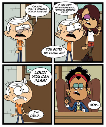 [Taki8hiro] Lincoln x Principal Ramirez (The Loud House) cover