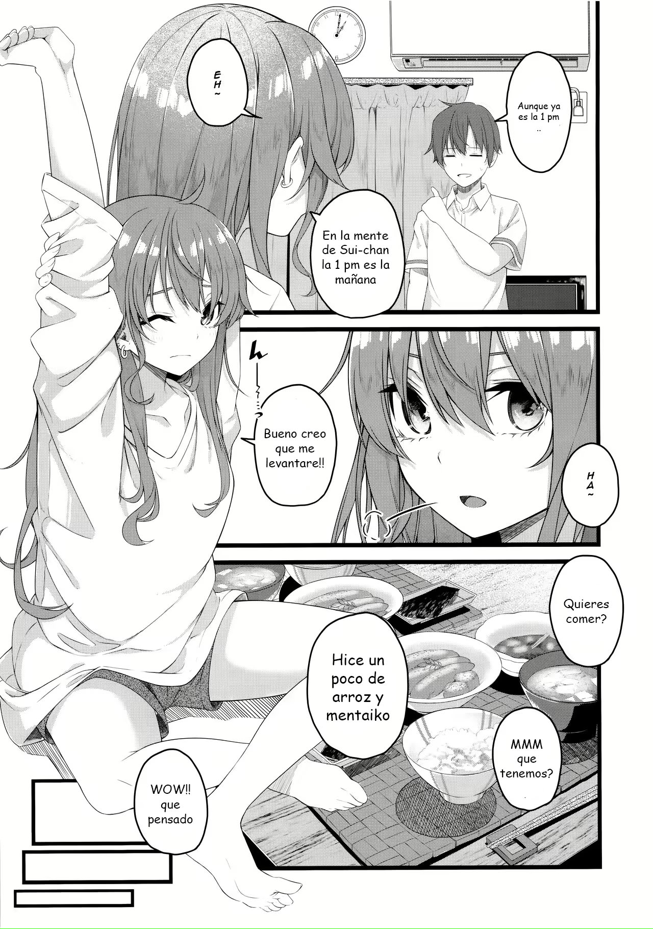 Suisei wa Yane no shita de Madoromu page 4 full