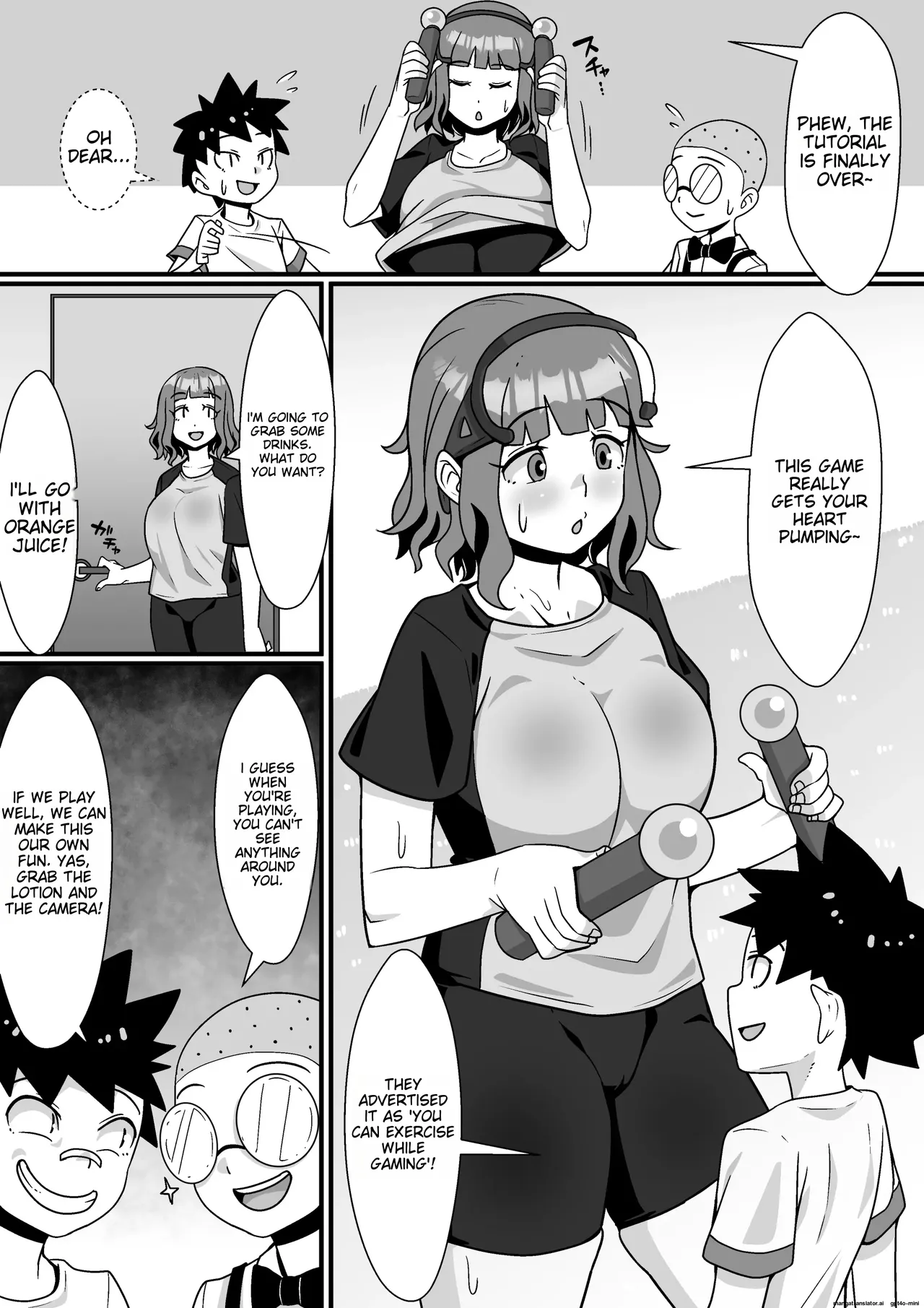 VR Game Akuyou SEX Mission! - Virtual Fitness Quest page 11 full