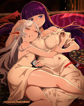 [Snegovski] Frieren's valentine cover