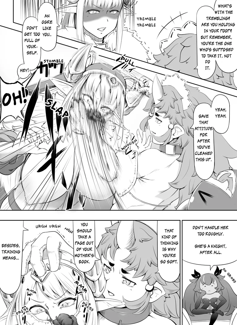 Succubus x Elf: Pleasure from Eating Poop ~Part 1~ page 4 full