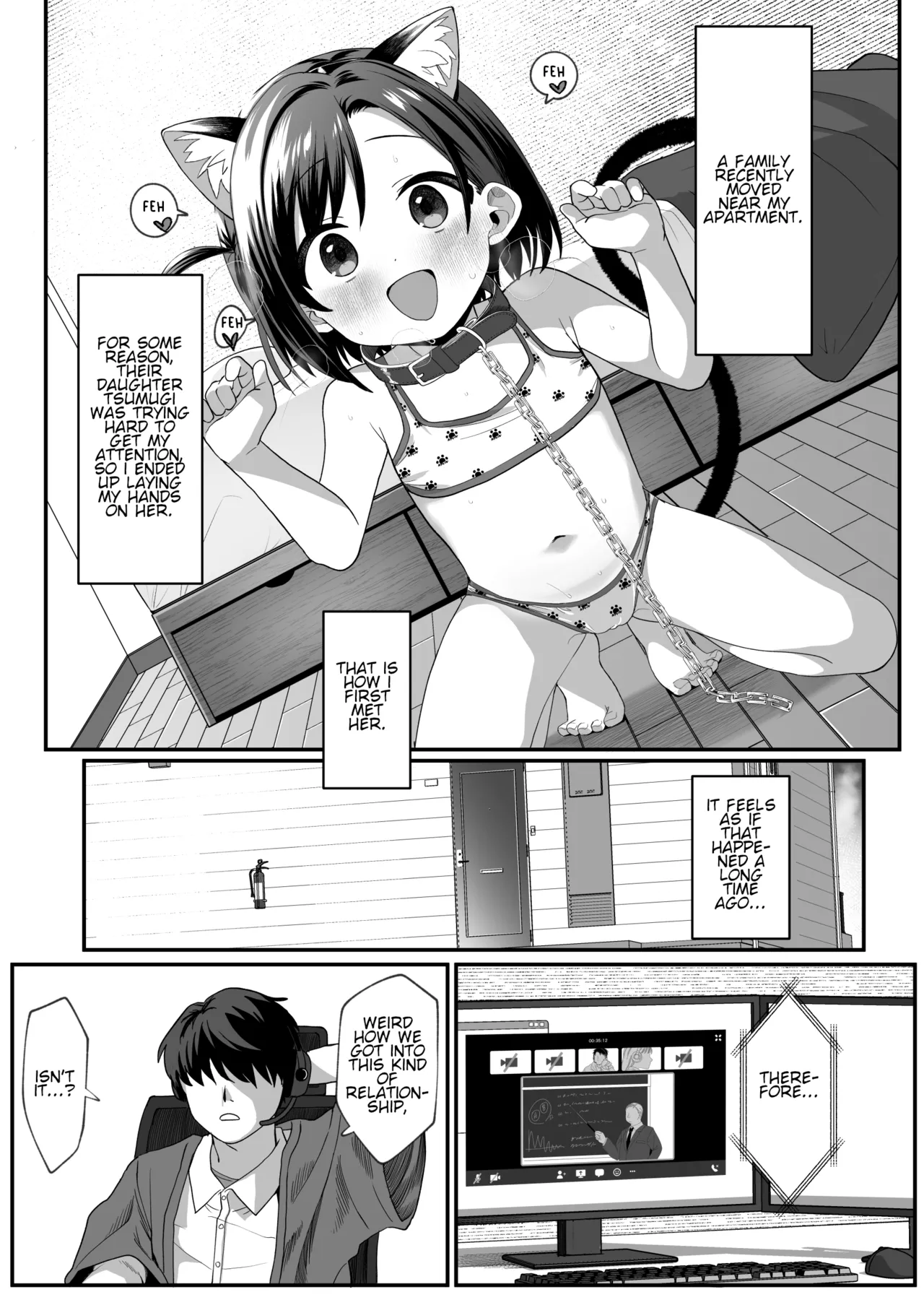 Otonari no Musume-san wa Ore ni Ki ga Aru you dakara Pet ni Shite Mita. 2 | The Neighbor's Daughter Has a Crush on Me, so I Turned Her into My Pet 2 page 2 full