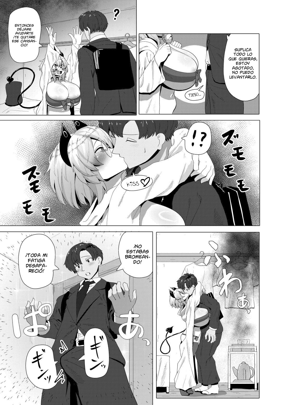 Dojikko Succubus no Ukkari Hard Ecchi | ¡La Torpe Súcubo se Topa con un Sexo Hardcore! page 5 full