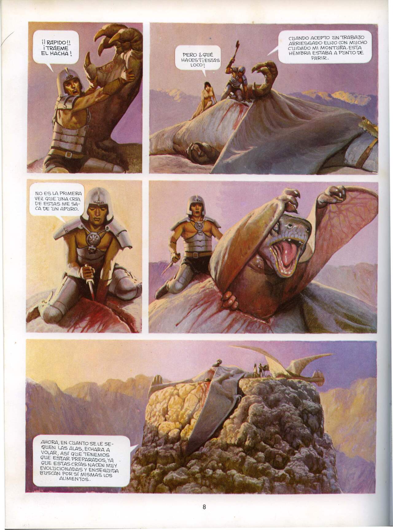 El Mercenario 01 - El Pueblo del Fuego Sagrado page 10 full