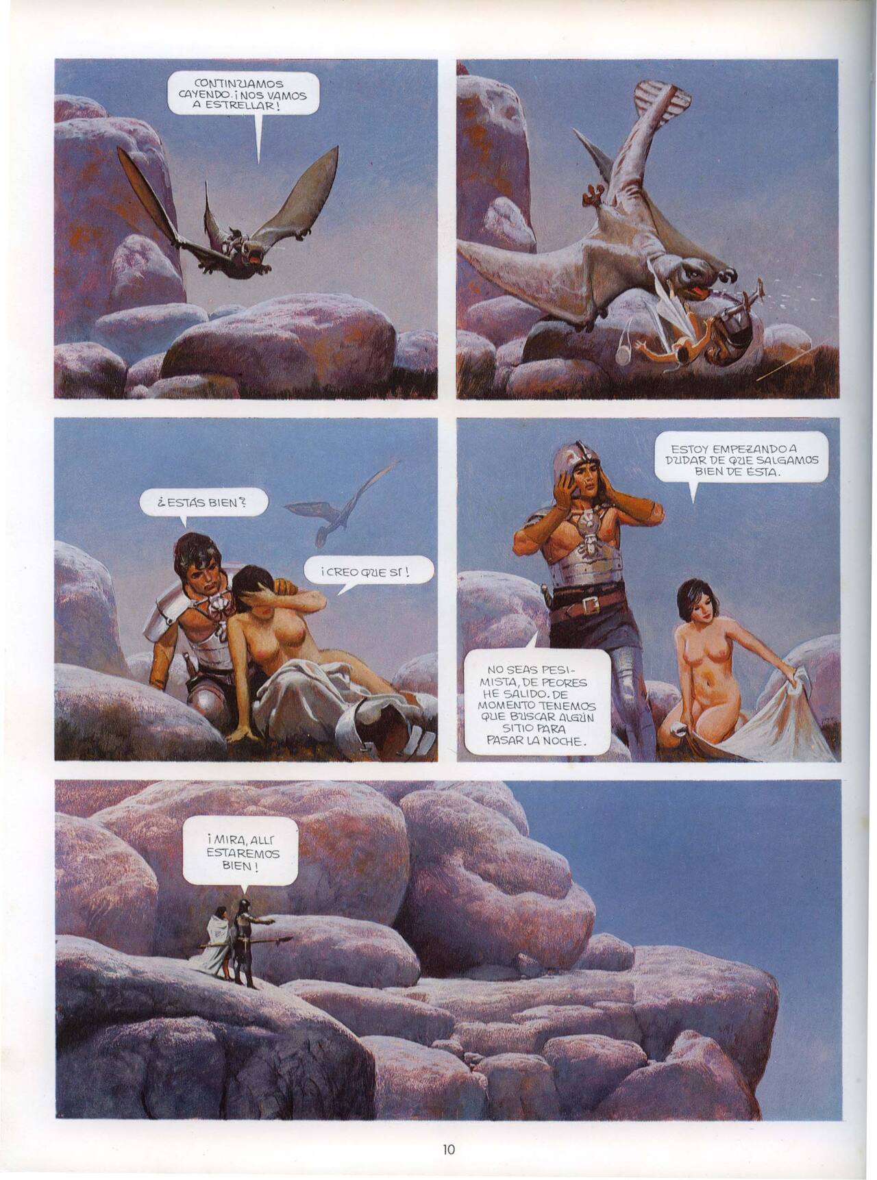 El Mercenario 01 - El Pueblo del Fuego Sagrado page 12 full