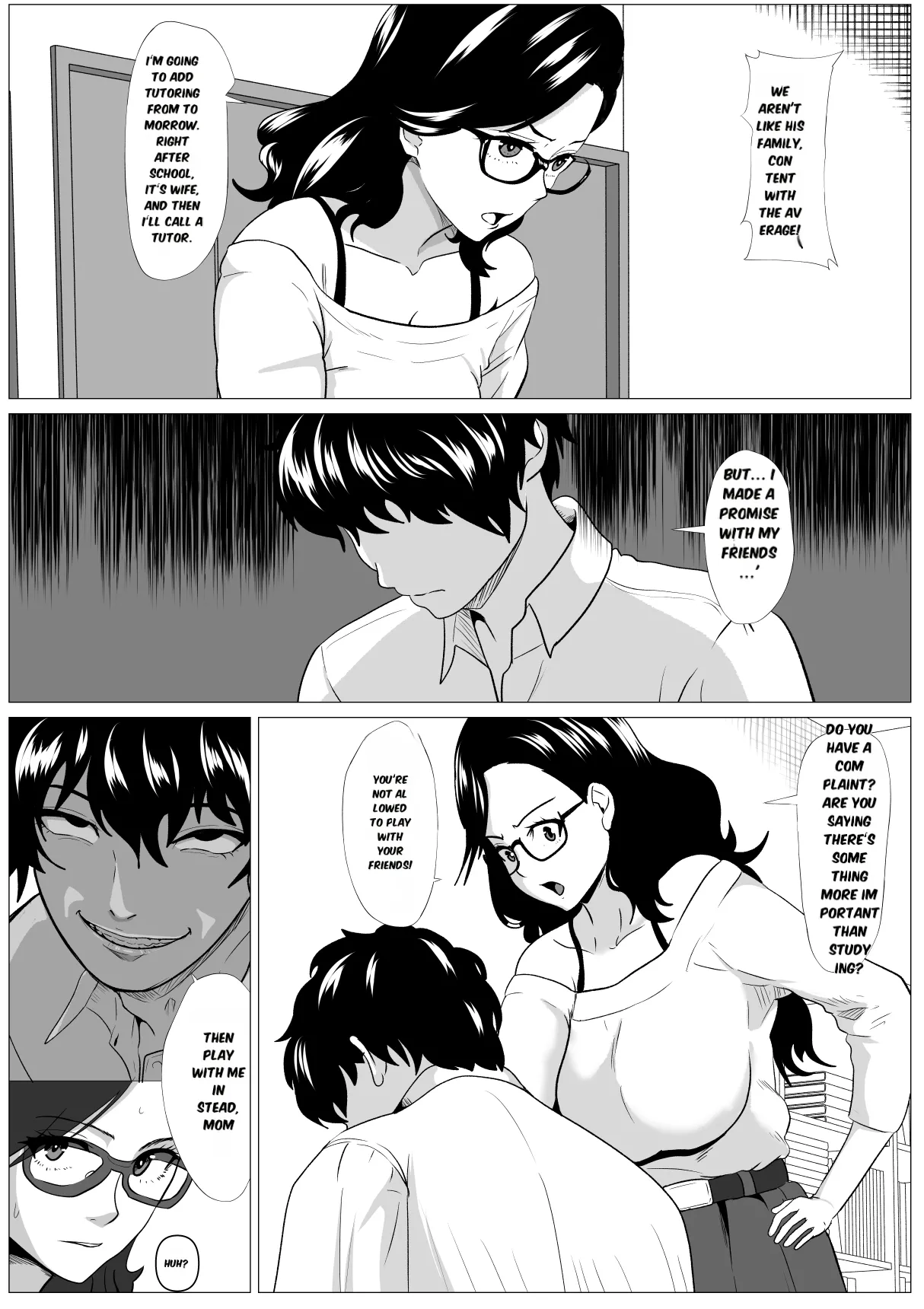 Kyōiku mama Musuko no Chinpo ni Kyōikusareru page 3 full