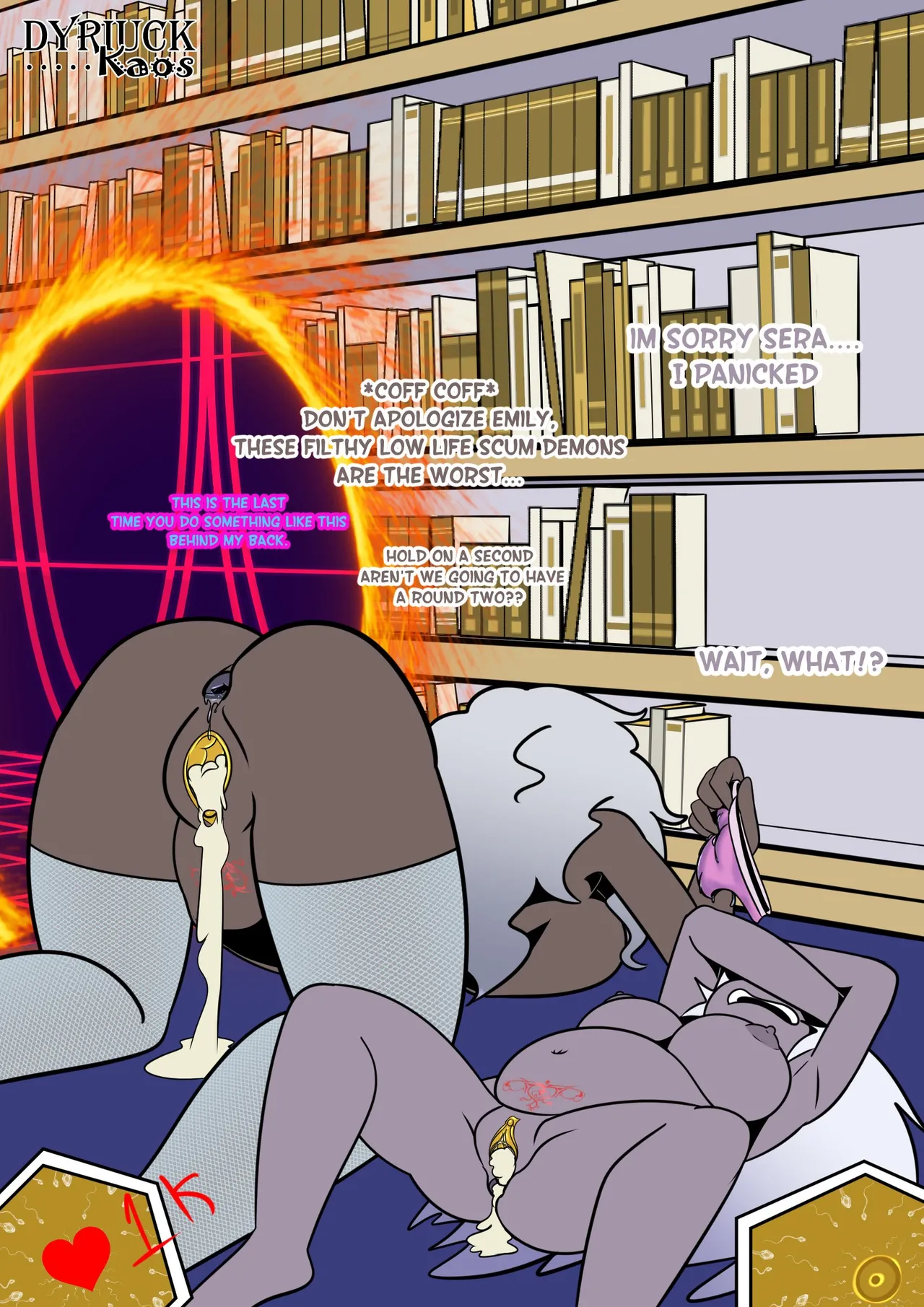 Sera & Emily: Blessed App page 7 full