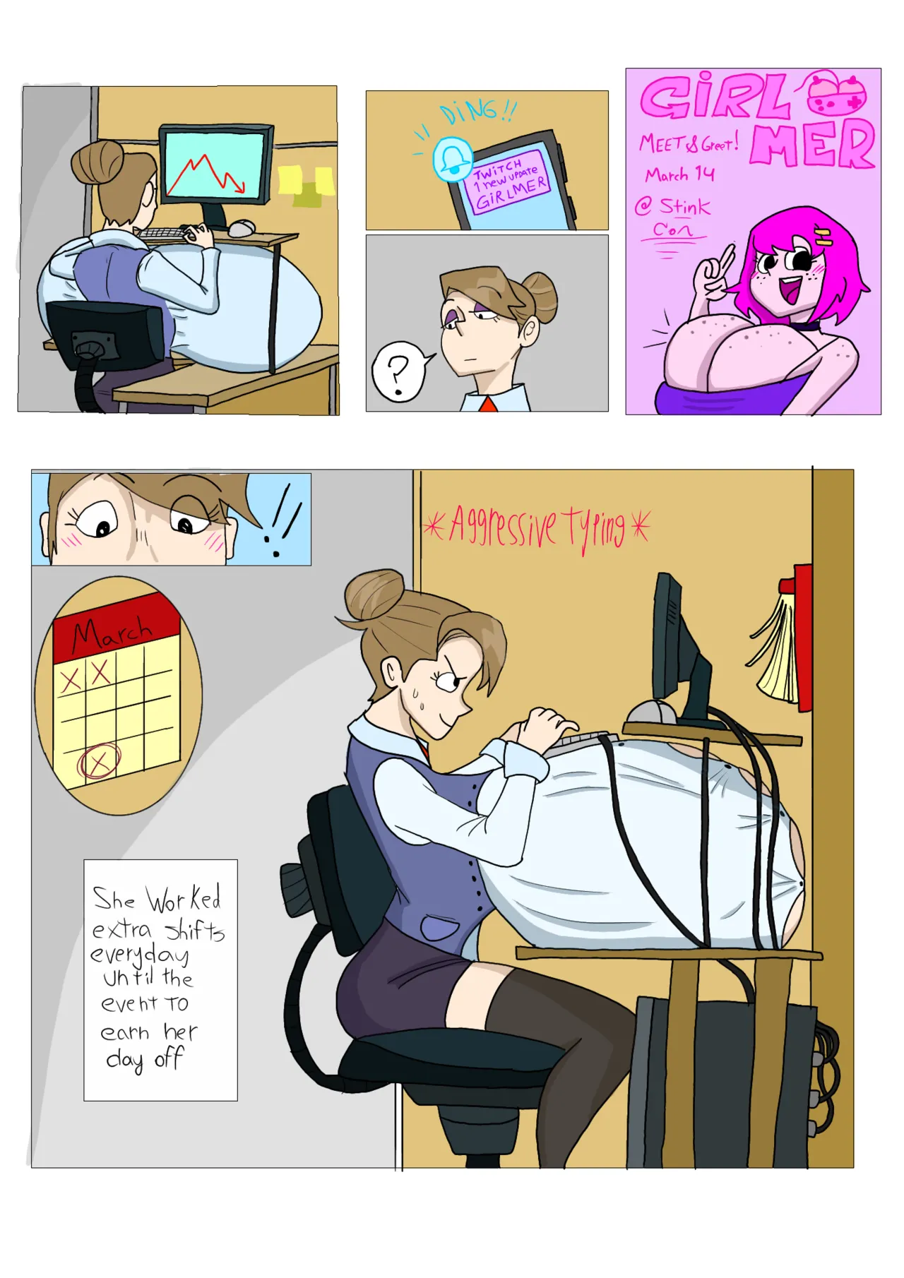 Marie meeting her idol page 1 full