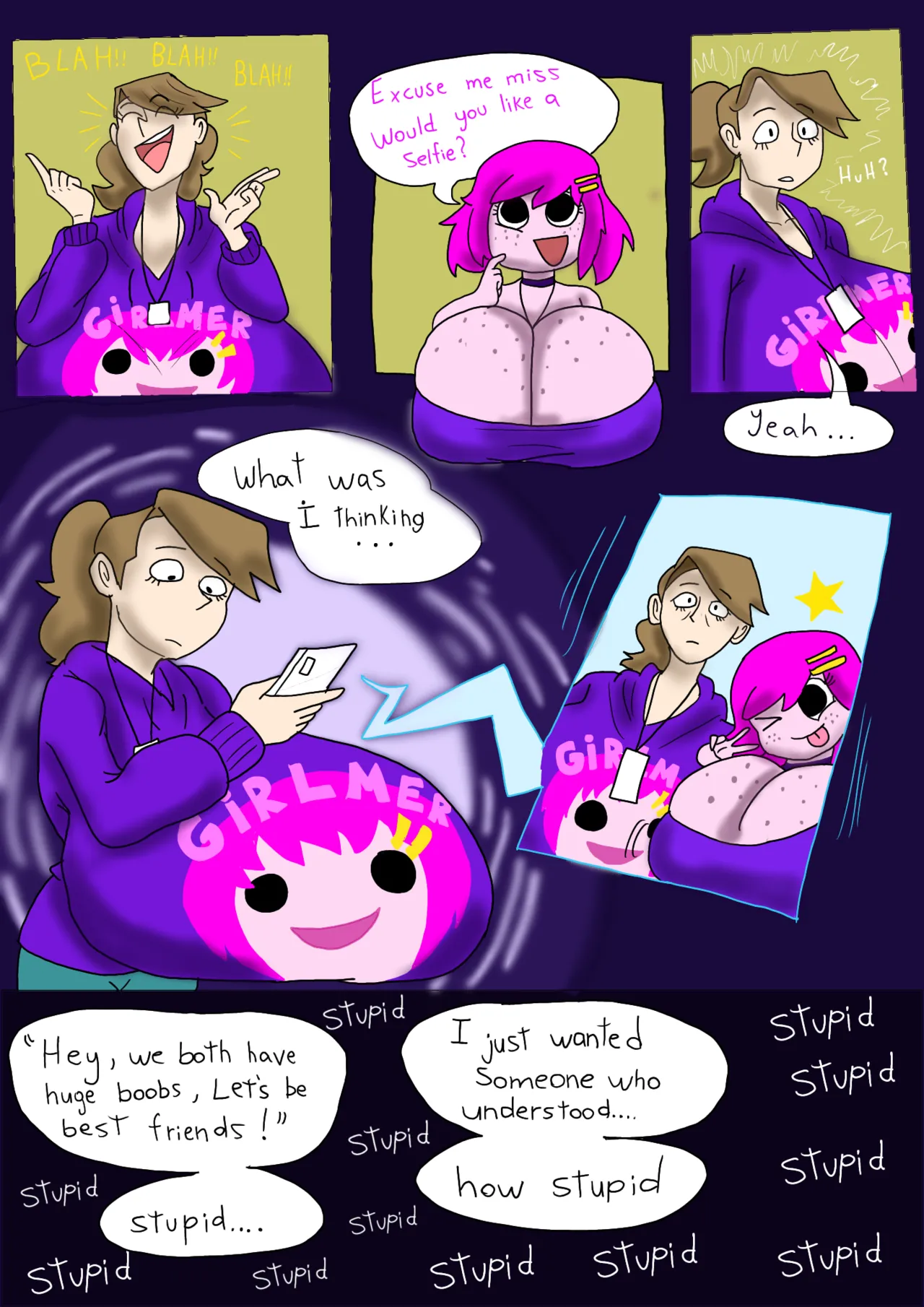 Marie meeting her idol page 3 full