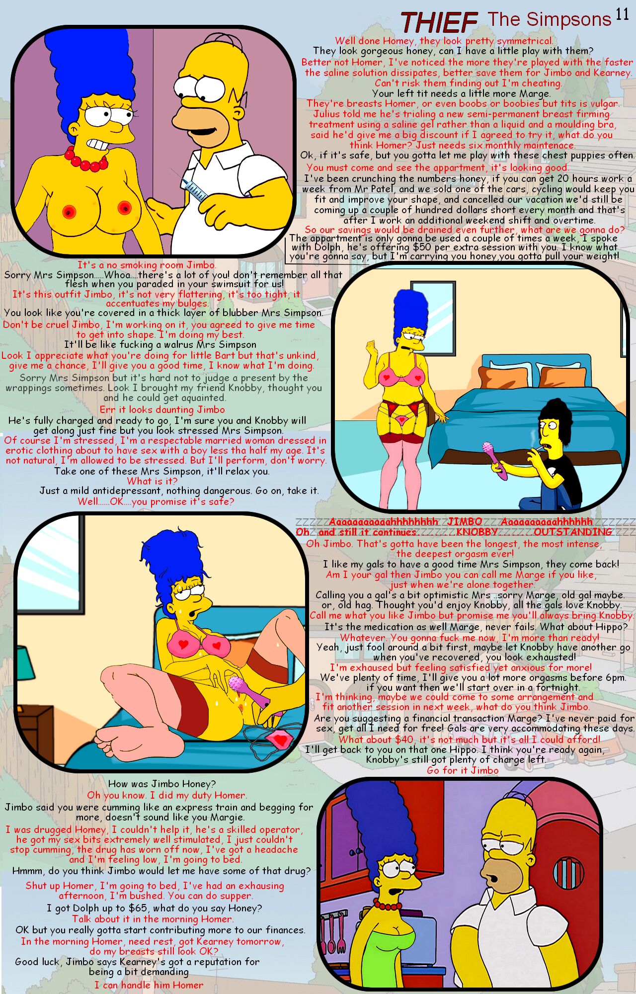 Thief / The Simpsons page 12 full