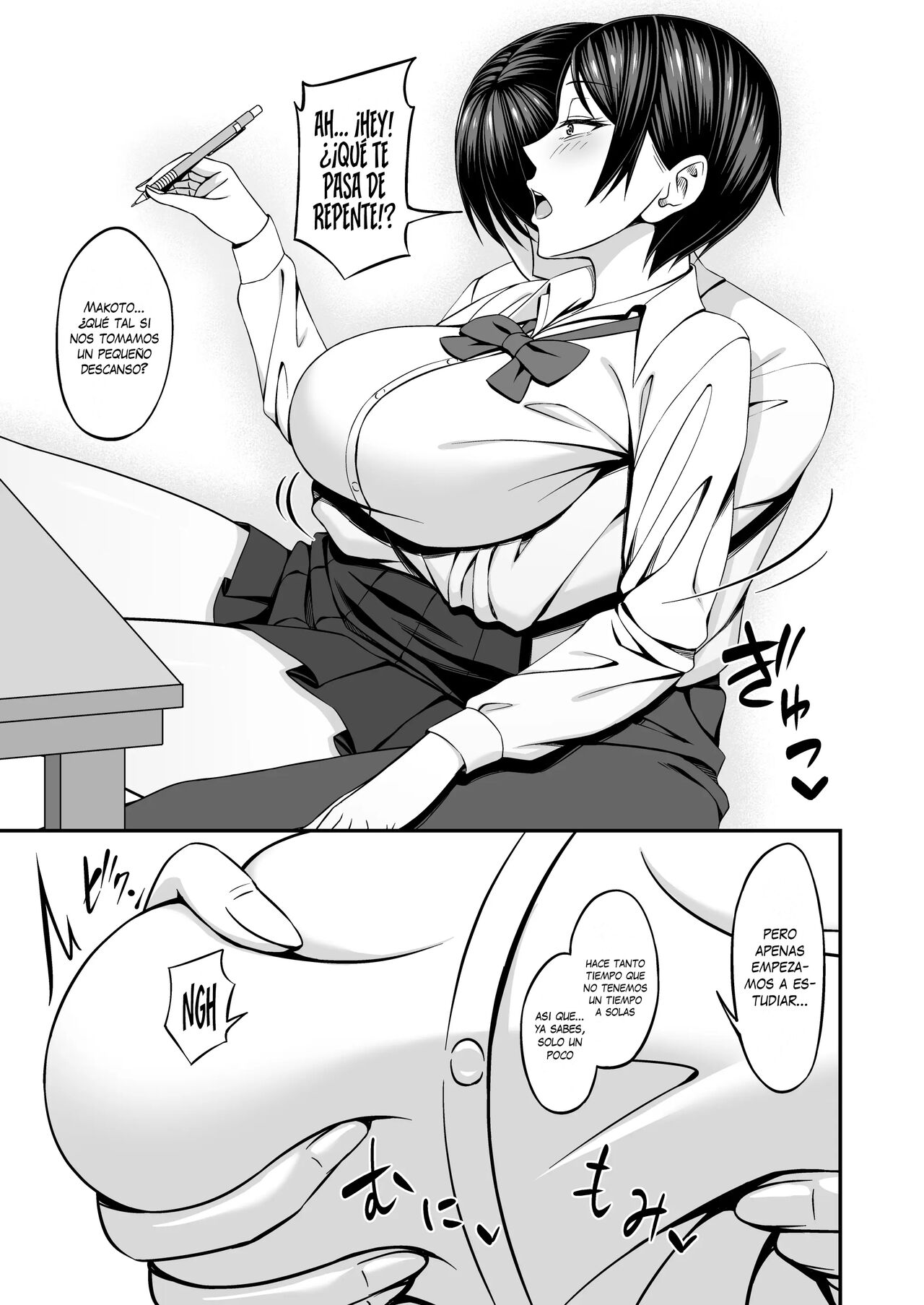 Kyonyuu de Boyish Osananajimi no Kanojo to Pakoritai! | ¡Quiero Tener Sexo con Mi Amiga de la Infancia de Pechos Grandes! page 5 full