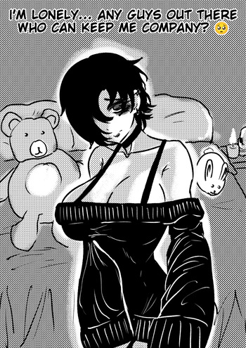 [shoulder enjoyer] Goth Twitter Comic cover