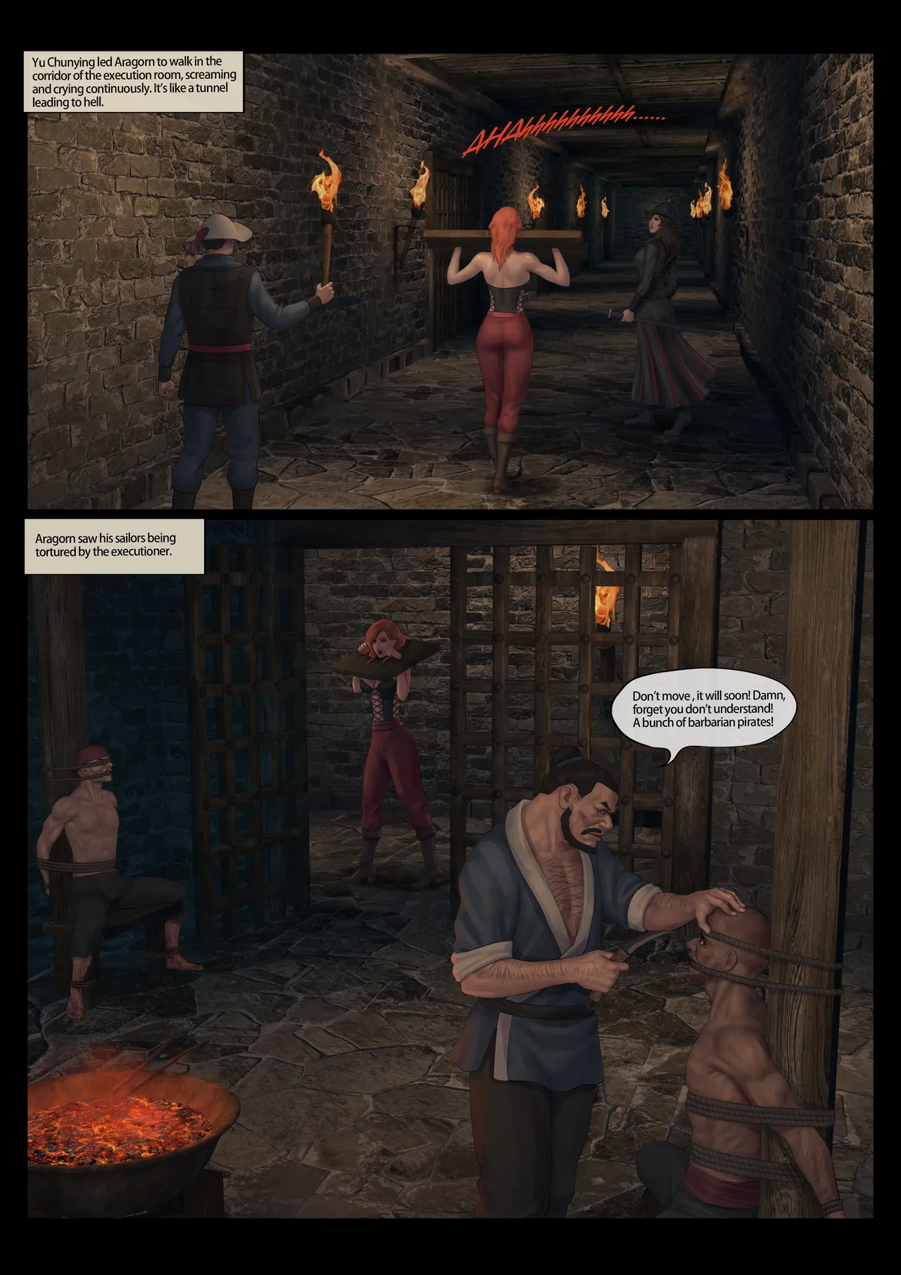 Hundred Flowers Purgatoryn - Pirates P1-P42 EN page 4 full