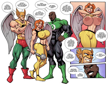 [Fontez] Hawkgirl's Decision! (Justice League) cover