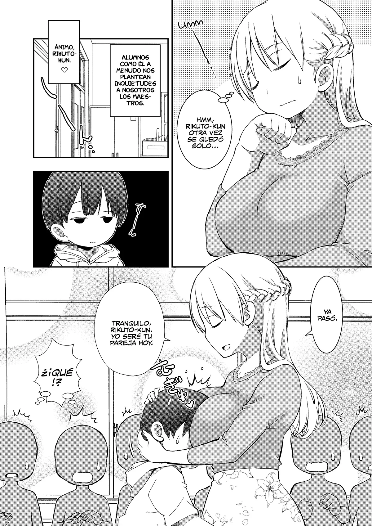 Dare Tomo Pair ni Narenakatta node Yasashii Sensei to Sex Jisshu shimashita page 4 full