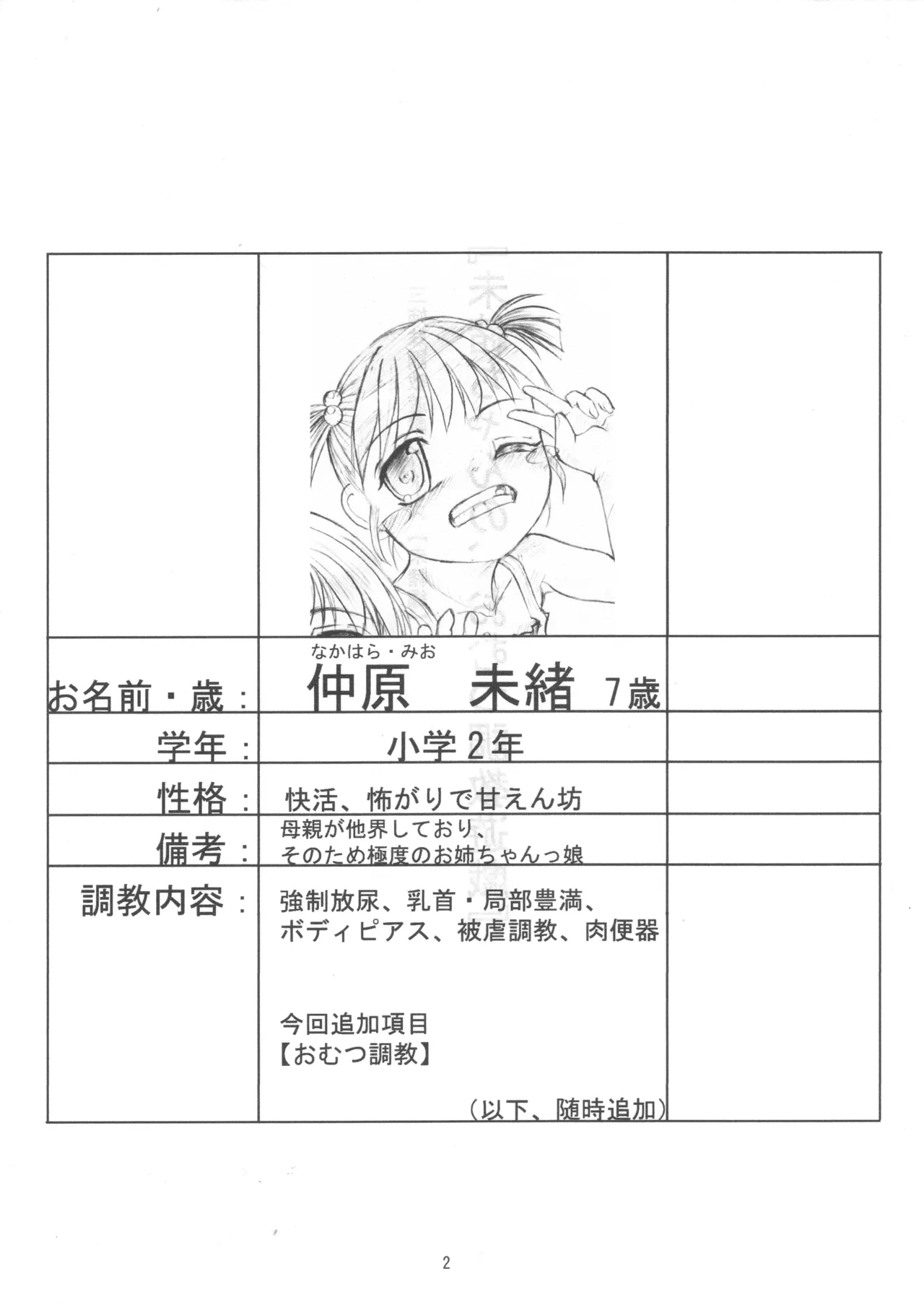 Mio-chan no omutsu choukyou yuugi page 3 full