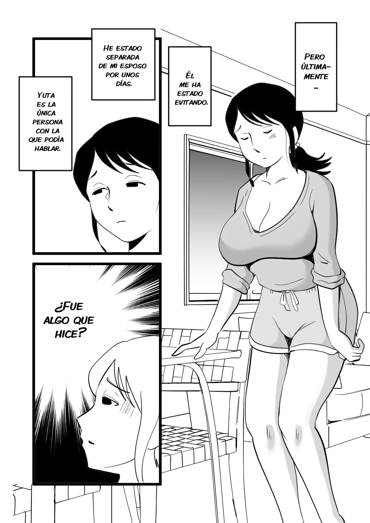 Zetsurin Mama no Narumi-san to Hentai Musuko | Narumi La Madre Insaciable y su Hijo Pervertido page 5 full