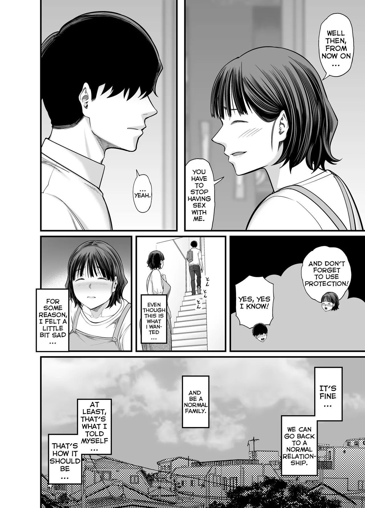 Okaa-san Boku no Koto Sasotterun Daro? 2 | Is my mother trying to seduce me? 2 page 9 full