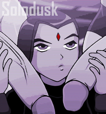 [SoloDusk] Raven, Starfire and Blackfire (Teen Titans - Animated) cover