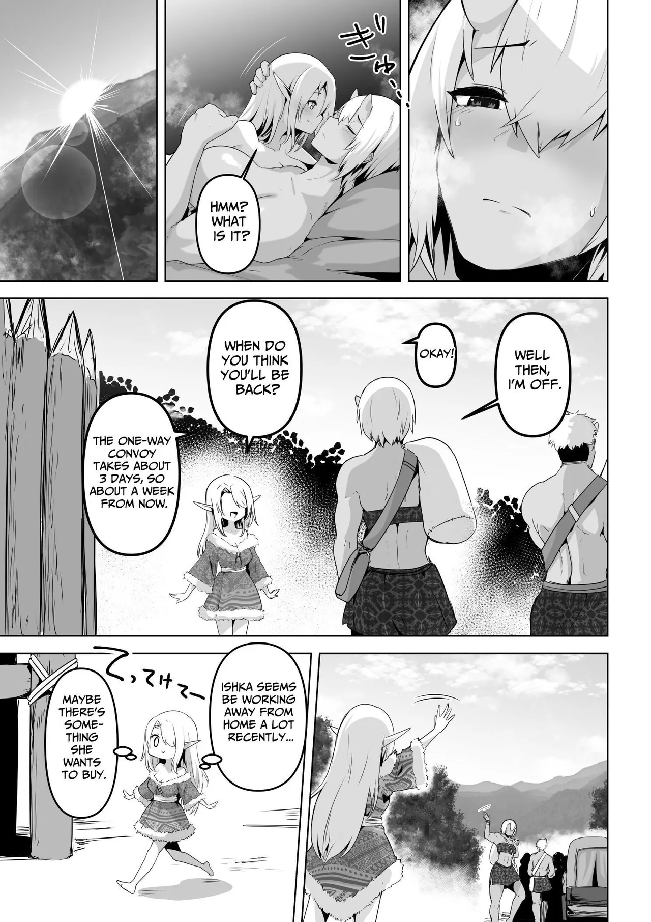 Seiyoku Tsuyo Tsuyo Elf wa Muriyari Okashite Hoshii | Lustful Elf Wants To Be Violated Against Her Will page 7 full