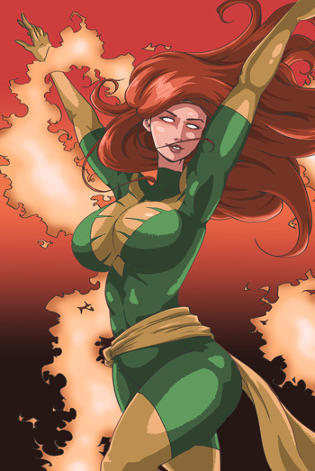 wanderagro893 Jean Grey Phoenix (X-Men) cover