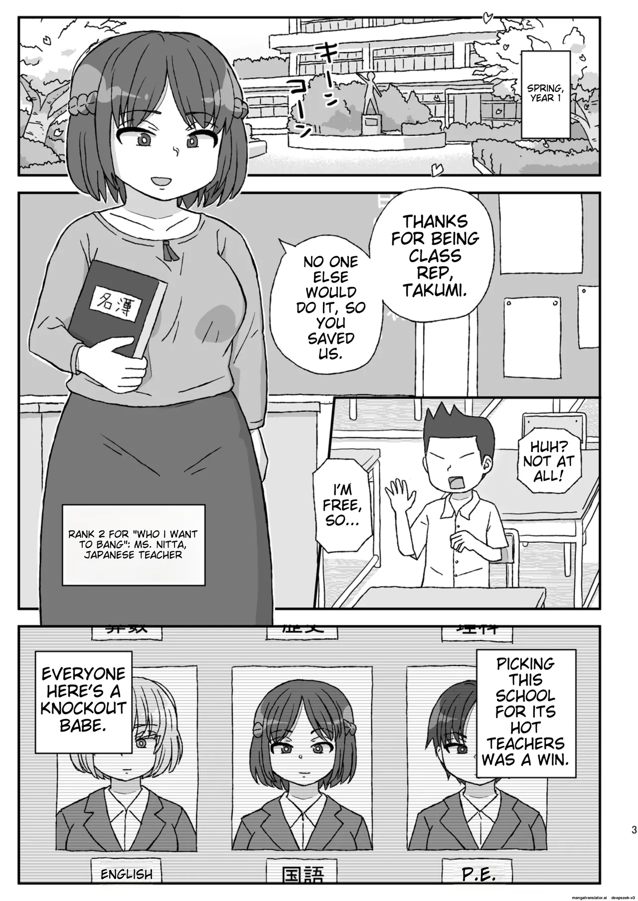 Gakkou wa Onna Kyoushi o Haramaseru Basho page 2 full