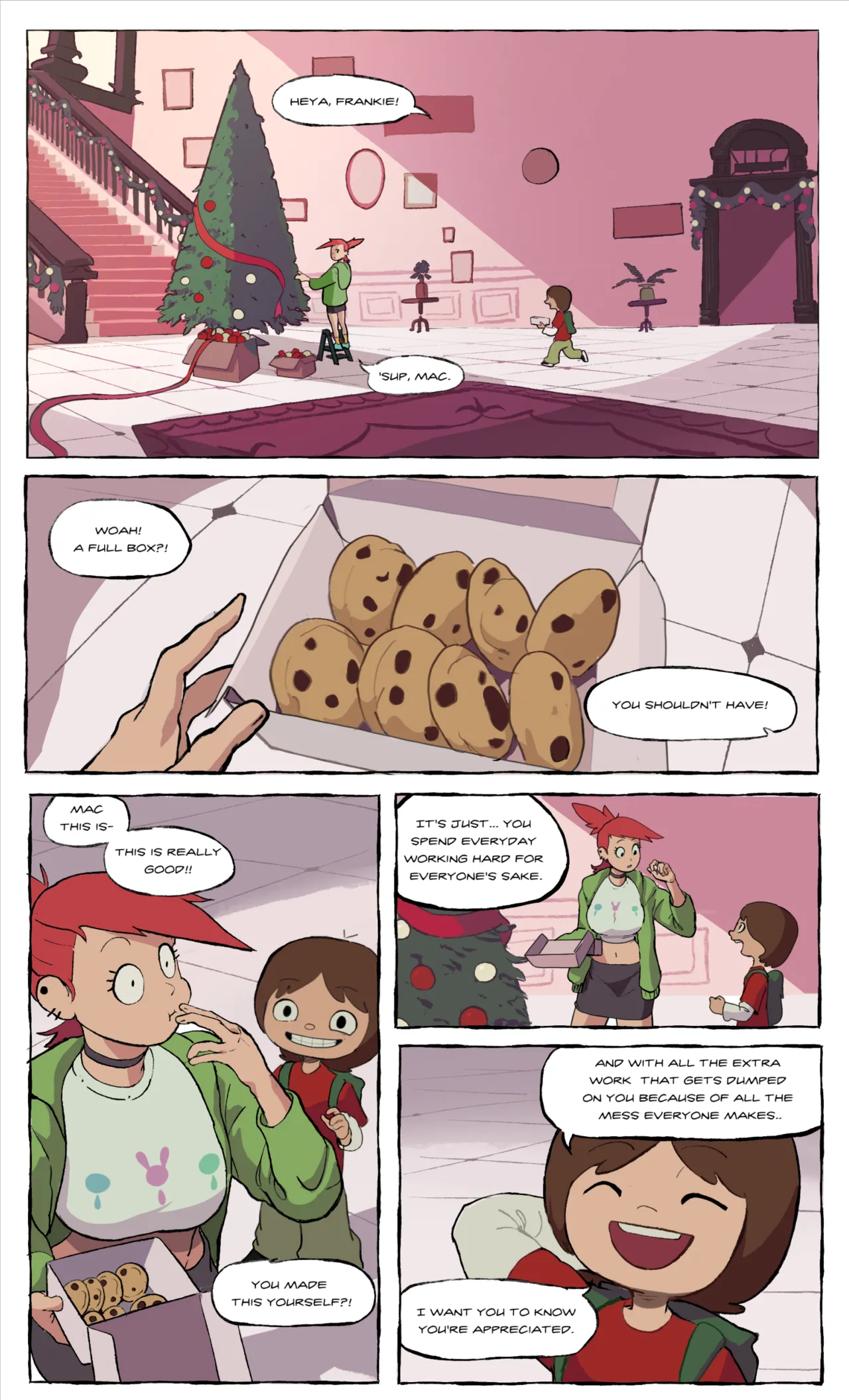 Christmas Appreciations in the Foster's Home page 1 full