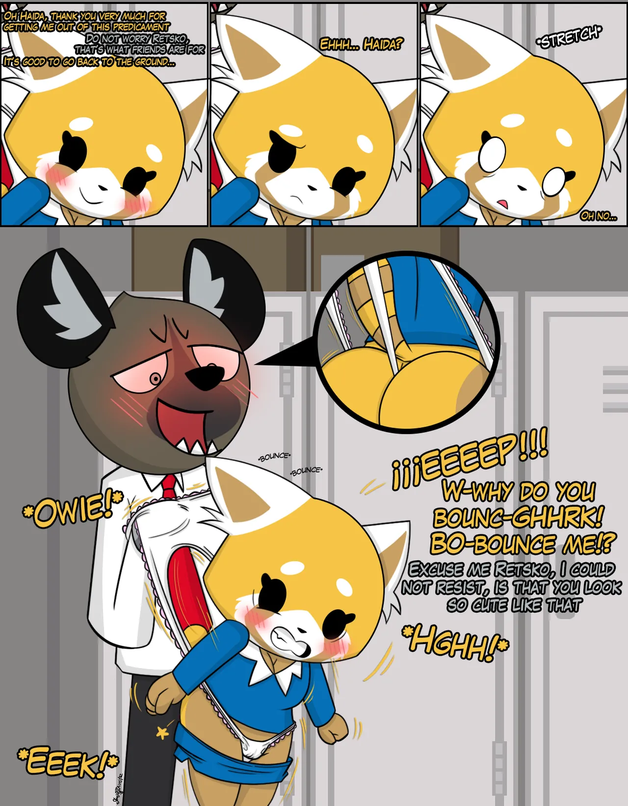 Aggretsuko: A Day in the Life of Nerd Retsuko page 3 full