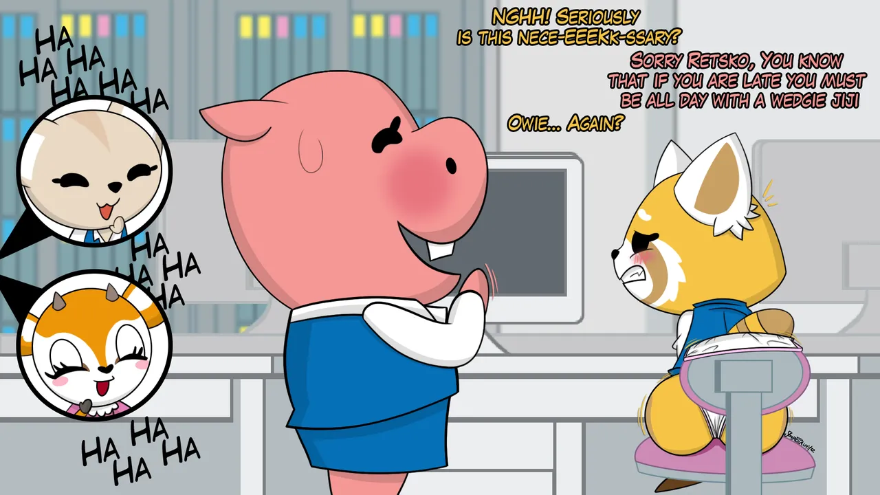 Aggretsuko: A Day in the Life of Nerd Retsuko page 4 full