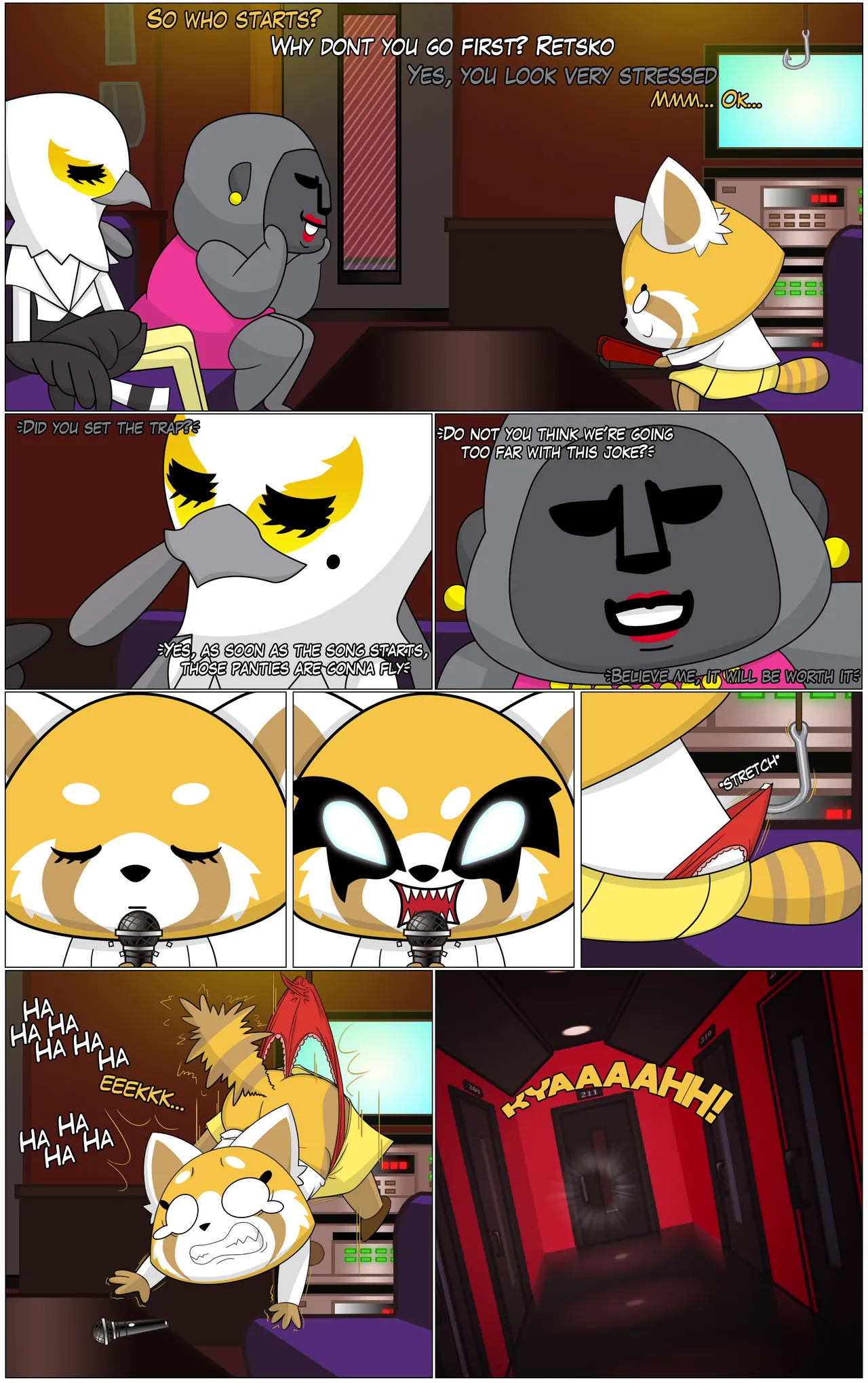 Aggretsuko: A Day in the Life of Nerd Retsuko page 7 full