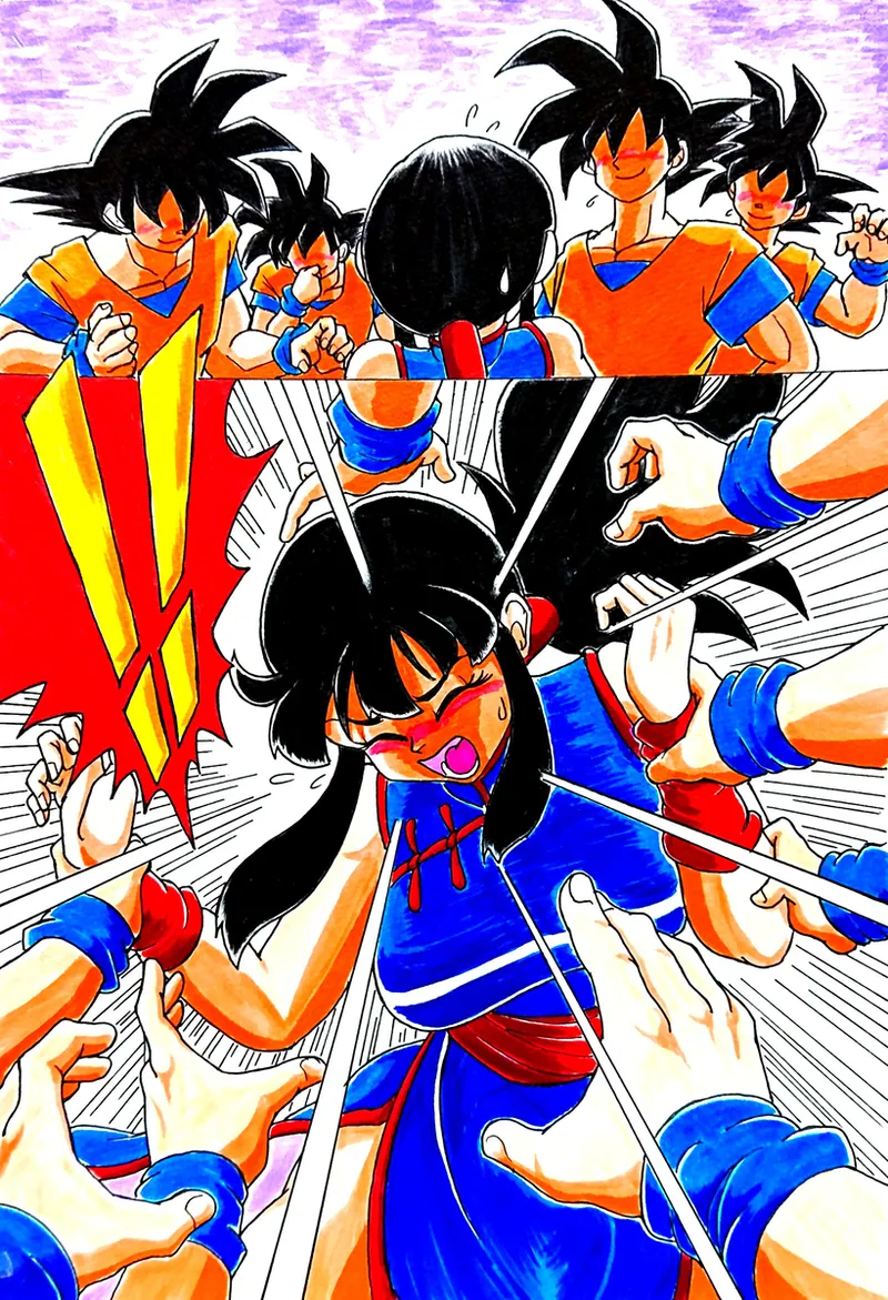 Goku and chichi training page 3 full