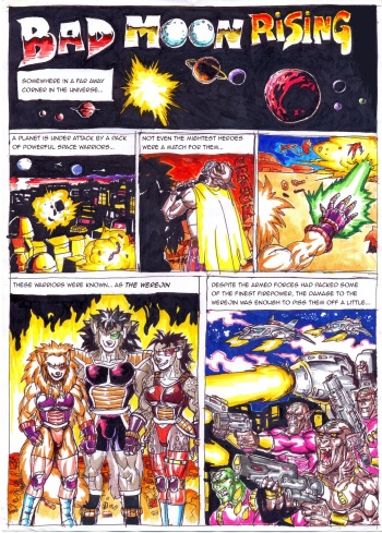 [Marian0 (Mariano66)] Bad Moon Rising cover